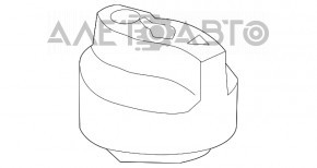 Capacul gâtului de umplere a uleiului Mercedes GLA 15-20 2.0