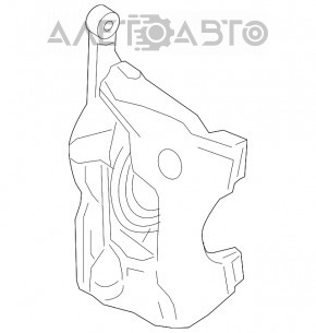 Suportul frontal stânga Mercedes GLA 14-20