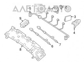 Montarea unui bumper spate pentru Mercedes GLA 15-17 cu senzori de parcare și BSM