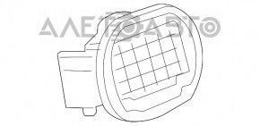 Corpul capacului rezervorului de combustibil Mercedes GLA 15-20 complet cu capac