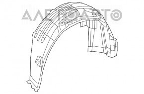 Bara spate dreapta Mercedes GLA 15-20