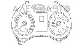 Tabloul de bord Mercedes GLA 15-20 cu radar.