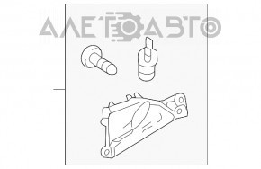 Mânerul ușii exterioare din spate dreapta pentru Mercedes GLA 15-20.