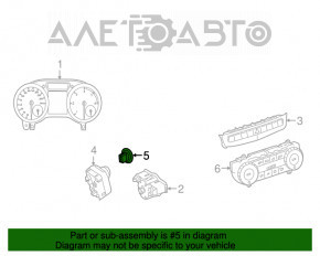 Butonul Start/Stop Mercedes GLA 15-20