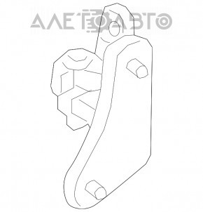 Петля двери верхняя передняя правая Mercedes GLA 14-20