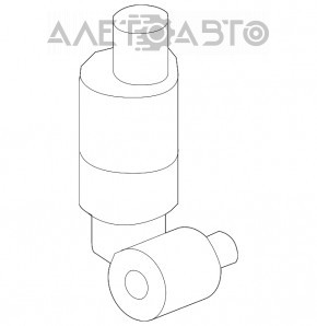 Motor spalator parbriz Mercedes GLA 14-20 nou original OEM