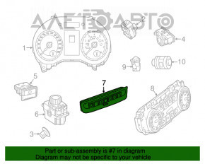 Panoul de confort Mercedes GLA 16-20