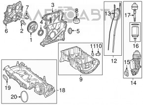 Senzor de ulei Mercedes GLA 14-20