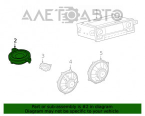 Difuzorul din panoul frontal al Mercedes CLA 14-19