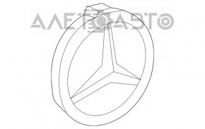 Capac central de disc Mercedes GLA 14-20