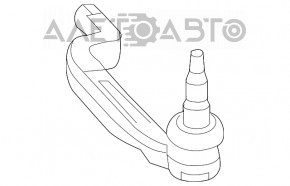 Cap de bara stânga Mercedes GLA 14-20