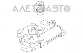 Actuatorul de blocare a portbagajului Audi A5 F5 17-