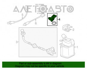 Map Sensor Chevrolet Trax 15-21 LUV