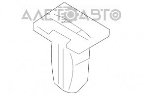 Capacul consolei centrale Lexus UX200 UX250h 19- piele