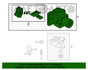 ABS АБС Audi Q5 80A 18-20