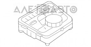 Consola de control a panoului central al Audi Q5 80A 18-