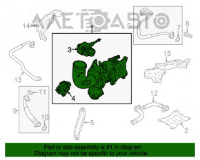 Turbina Audi Q5 80A 18-20 2.0T 36k