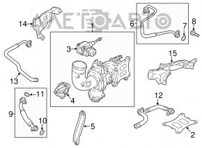 Turbina Audi Q5 80A 18-20 2.0T 36k