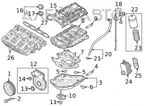 Galerie de admisie VW Passat b8 16-19 USA 2.0T VIKA