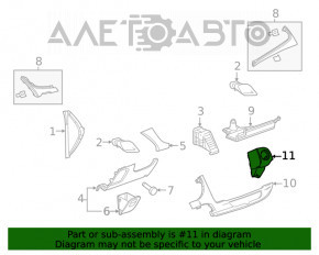 Capacul butonului start-stop pentru Buick Encore 17-19