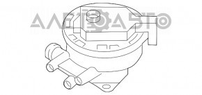 Filtrul absorbant de combustibil asamblat pentru Audi Q5 80A 18-19