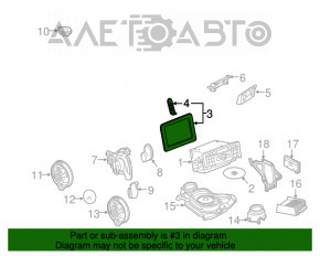 Monitor, display Mercedes GLA 14-20 de 7 inch fără navigație