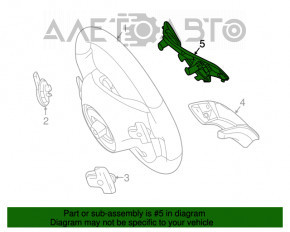 Накладка руля Mercedes GLA 14-20