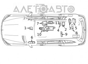 Антенный усилитель Mercedes GLA 14-20