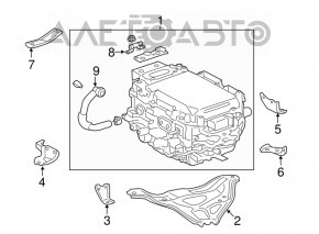 Крепление инвертора Lexus ES300h 13-18 верхнее