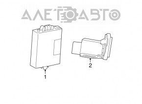 Blocarea de aprindere a Toyota Sienna 11-20 cu cheie