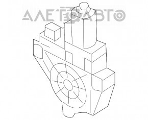 Motorul geamului electric din față dreapta Audi Q5 8R 09-17