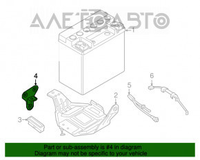 Suportul invertorului BMW 5 G30 18- 530e hybrid este mic