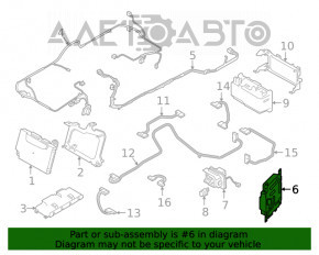 Battery Charge Control Module BMW 5 G30 17-23