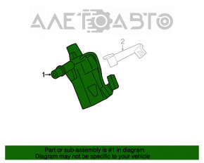 Pompă auxiliară de răcire pentru BMW X5 F15 14-18 4.4T