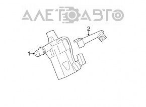 Pompă auxiliară de răcire pentru BMW X5 F15 14-18 4.4T