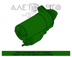 Pornire BMW X5 F15 14-18 4.4T