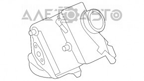 Интеркулер правый BMW X5 F15 14-18 4.4T