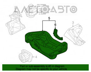 Suport cutie de viteze BMW X5 F15 14-18