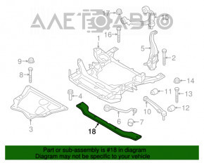 Bara de jos a televizorului BMW X5 F15 14-18