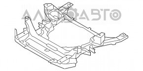 Подрамник передний BMW X5 F15 14-18 N55, 4.4T без активного рулевого