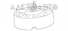 Опора амортизатора передняя правая BMW X5 F15 14-18 OEM