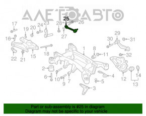 Maneta superioară spate stânga față BMW X5 F15 14-18