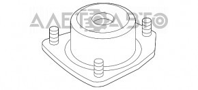 Опора амортизатора задняя правая BMW X5 F15 14-18 OEM