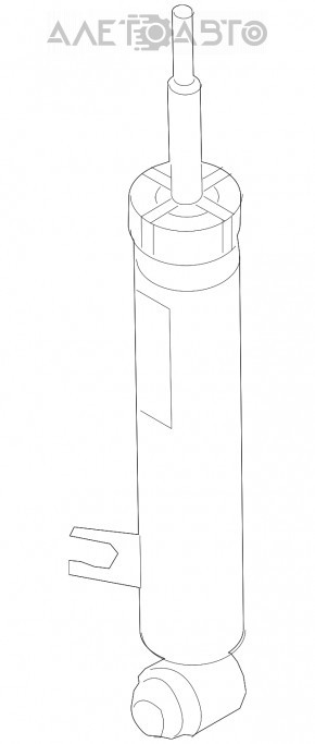 Амортизатор задний левый BMW X5 F15 14-18 OEM