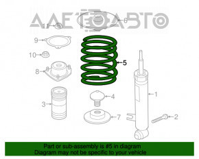 Arc spate stânga BMW X5 F15 14-18 4.4T