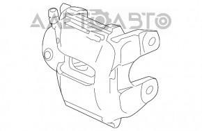 Suportul frontal stânga BMW X5 F15 14-18 4.4T AWD