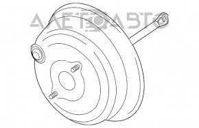 Вакуумный усилитель BMW X5 F15 14-18 N55, 4.4T