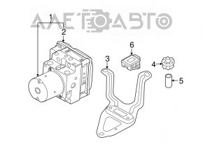 Датчик угла поворота руля BMW X5 F15 14-18