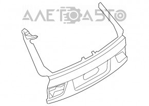 Ușa portbagajului gol, partea superioară, BMW X5 F15 14-18