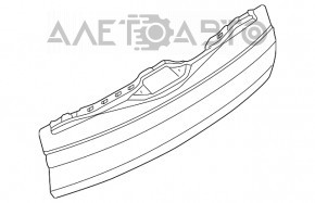 Ușa portbagajului partea de jos goală BMW X5 F15 14-18